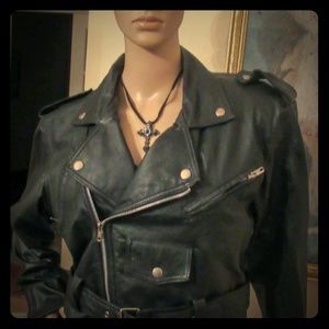 Vintage Black Wilson's Leather Jacket